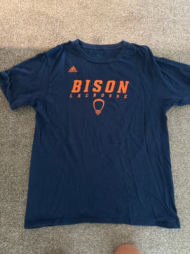 Blue Large Men's Adidas Shirt (Used)