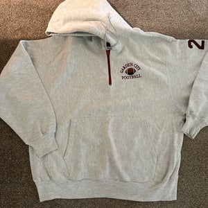 Gray Men's Large Champion Sweatshirt (Used)