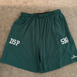 Green Large Men's Diadora Shorts (Used)