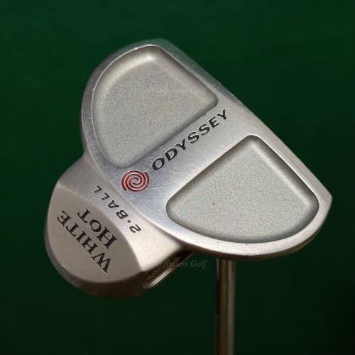 Odyssey White Hot 2-Ball Center-Shafted 35" Mallet Putter Golf Club