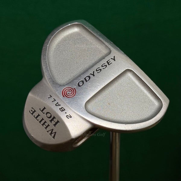 Odyssey White Hot 2-Ball Center-Shafted 35" Mallet Putter Golf Club