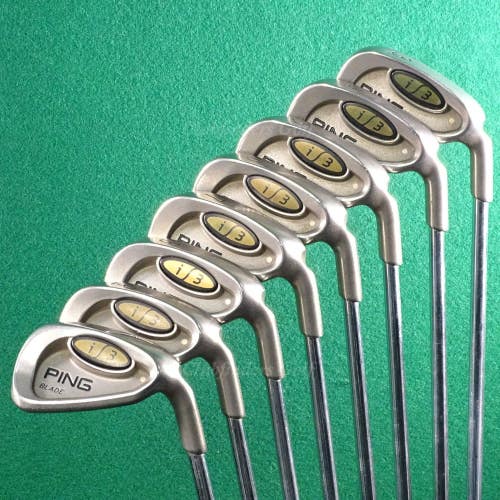 Ping i3 Blade White Dot 3-PW Iron Set Factory Cushin Z-Z65 Steel Stiff