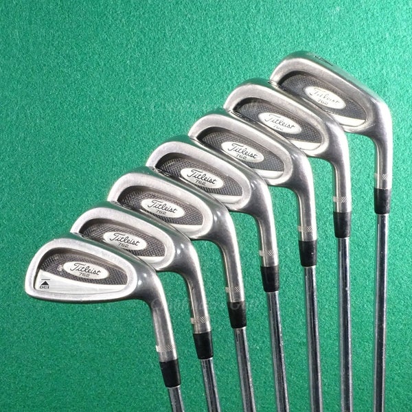 Titleist DCI 762 4-PW Iron Set True Temper Dynamic Gold S300 Steel Stiff