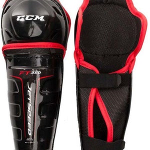 Youth CCM JetSpeed FT350 9" Shin Pads (New)