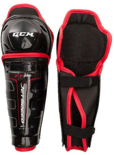 Youth CCM JetSpeed FT350 9" Shin Pads (New)