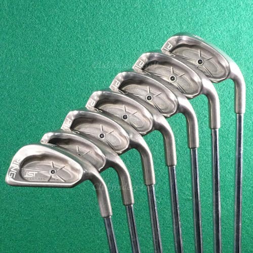 Ping ISI Stainless Black Dot 4-PW Iron Set Factory Cushin JZ Steel Stiff