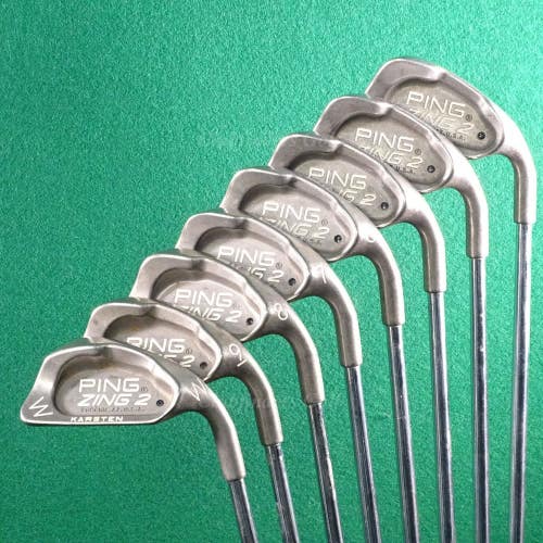 Ping Zing 2 Black Dot 3-PW Iron Set Karsten JZ Steel Stiff