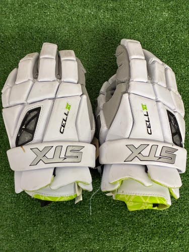 STX Cell vi Lacrosse Gloves Extra Large (Used)