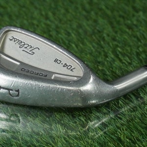TITLEIST 704CB FORGED PITCHING WEDGE TRUE TEMPER DYNAMIC GOLD STEEL STIFF LH