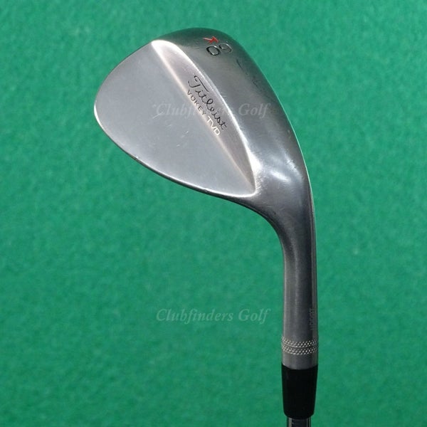 Titleist Vokey TVD Chrome 60-K 60 Lob Wedge Dynamic Gold Tour Issue Steel Stiff