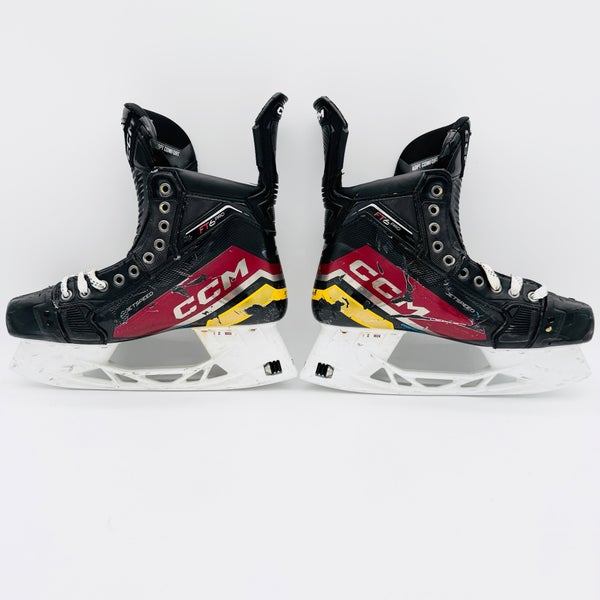 Custom Maroon CCM Jetspeed FT6 Pro Hockey Skates-9 D/A-280