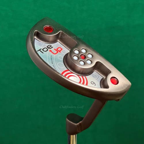 Odyssey Toe Up #9 35" Metal-X Miled Face Rounded Flange Blade Putter Golf Club
