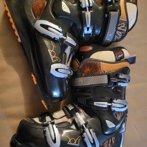 Rossignol Cockpit Ski Boots w/Cowhide Thermofit Rare Soft Women's 245