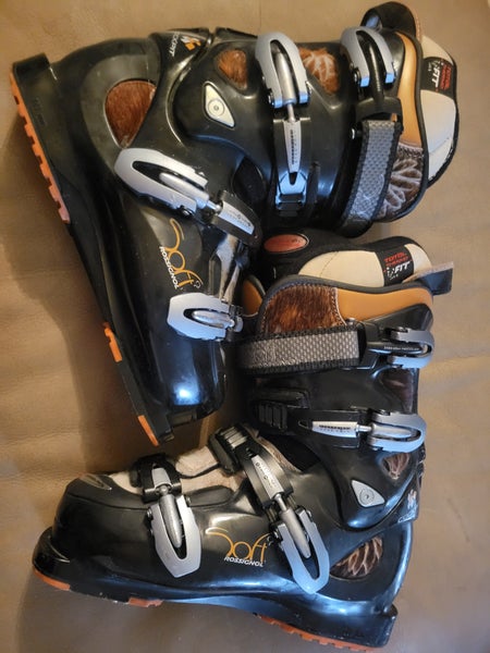 Rossignol Cockpit Ski Boots w/Cowhide Thermofit Rare Soft Women's 245
