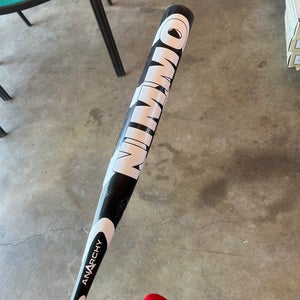 2022 Anarchy Nimmo 4:13 Slow pitch Bat   26 oz 34" (Used)