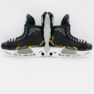 Custom Gold CCM Supertacks AS-V Pro Hockey Skates-9.5 D/A-280