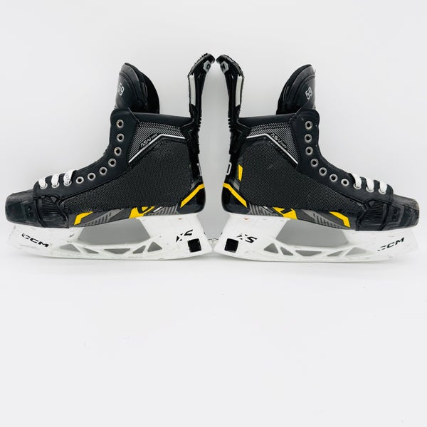 Custom Gold CCM Supertacks AS-V Pro Hockey Skates-9.5 D/A-280