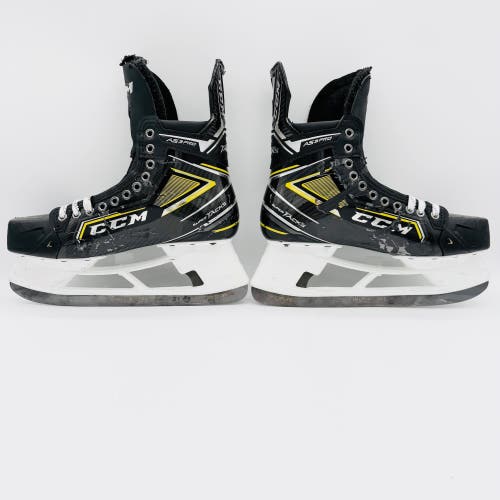 Jason Robertson Custom Gold CCM Supertacks AS3 Pro Hockey Skates- 10.5 D/A-296-LS Fly TI