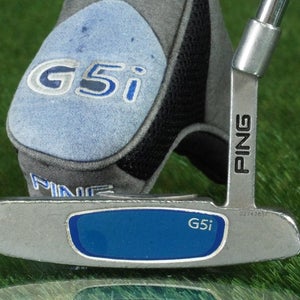 PING ANSER G5i PUTTER 35"  NEW LAMKIN PISTOL GRIP + RARE ORIGINAL HEADCOVER, RH