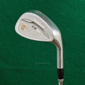 Cleveland CG16 Satin Chrome 50-10 50 Gap Wedge Stepped Steel Wedge Flex