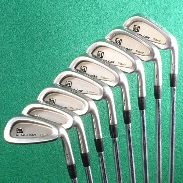Lynx Black Cat Tour Ni Cr 3-PW Iron Set True Temper Dynamic Gold Steel Stiff
