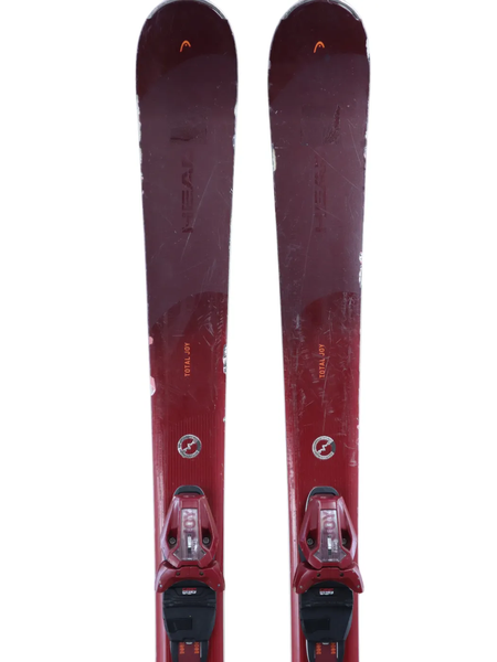 Used 2024 Head Total Joy Skis (148cm) w/ Head Joy 11 Bindings