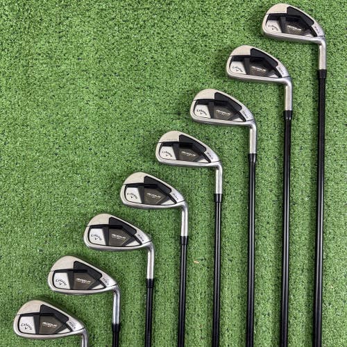 Callaway Rogue ST Max Iron Set 4-PW AW Regular Tensei AV Blue 65 -1/2 Short