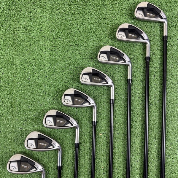 Callaway Rogue ST Max Iron Set 4-PW AW Regular Tensei AV Blue 65 -1/2 Short