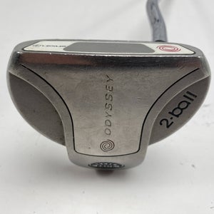 Odyssey White Steel 2-Ball Putter 34" Mens RH