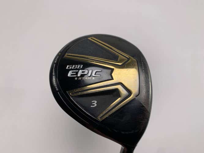 Callaway EPIC Star 3 Fairway Wood 15* Grand Bassara 49g Senior Graphite Mens RH