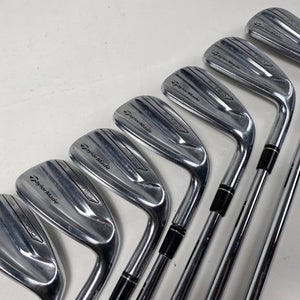 TaylorMade P790 2017 Iron Set 5-PW+AW Dynamic Gold 105 S300 Stiff Steel Mens RH