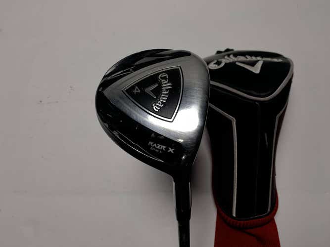 Callaway Razr X Black 4 Fairway Wood 17* Aldila NV Green 65g Stiff RH