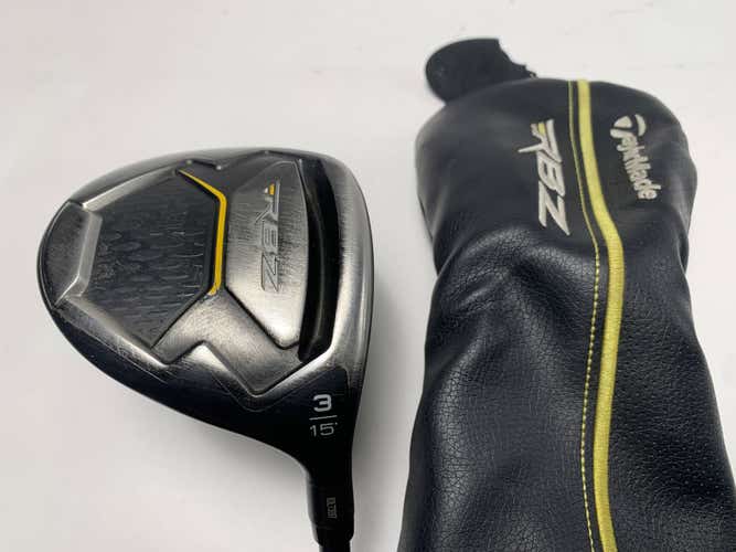 TaylorMade RocketBallz Black 3 Fairway Wood 15* RocketFuel 55g Regular RH HC