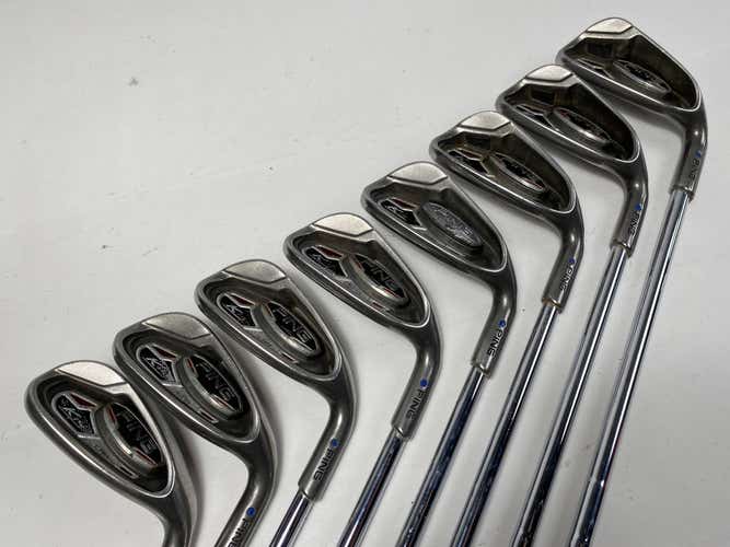 Ping K15 Iron Set 5-PW+GW+LW Blue Dot CFS Stiff Steel Mens RH