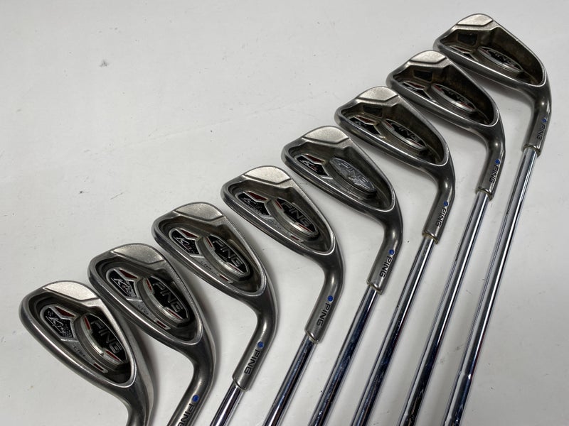 Ping K15 Iron Set 5-PW+GW+LW Blue Dot CFS Stiff Steel Mens RH