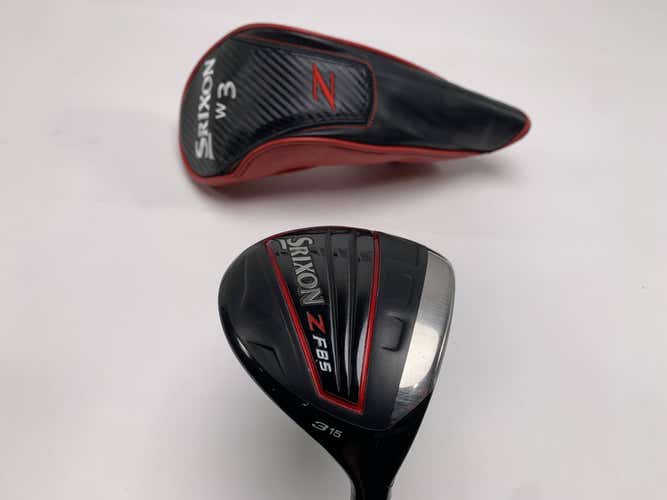 Srixon ZF85 3 Fairway Wood 15* Hand Crafted EvenFlow 6.0 65g Stiff RH HC