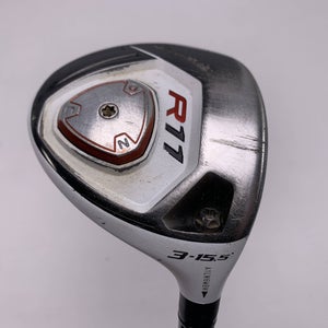 TaylorMade R11 3 Fairway Wood 15.5* Fujikura Motore F3 TP 80g Stiff RH