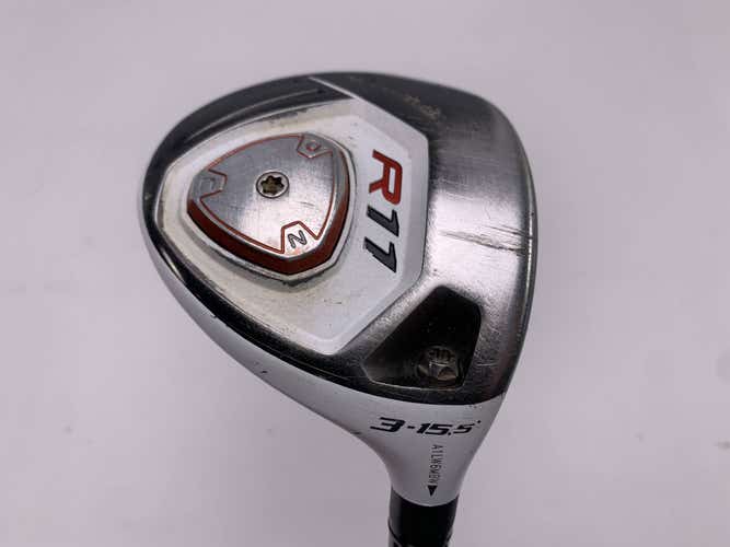 TaylorMade R11 3 Fairway Wood 15.5* Fujikura Motore F3 TP 80g Stiff RH