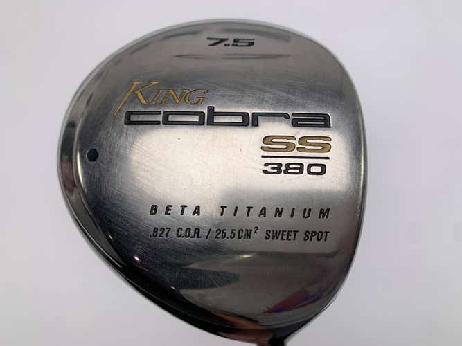 Cobra SS 380 Driver 7.5* Graphite Design YS-5.1 55g Stiff Graphite Mens RH