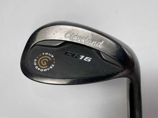 Cleveland CG16 Black Pearl Sand Wedge SW 54* 14 Traction Wedge Steel Mens RH
