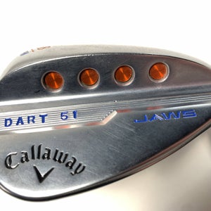 Callaway Jaws MD5 Platinum Chrome Lob Wedge 58* 8 W-Grind AT SteelFiber i95 RH