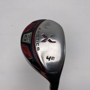 Tour Edge Exotics XCG3 4 Hybrid 21* Fujikura Motore Exotics 75g Stiff RH