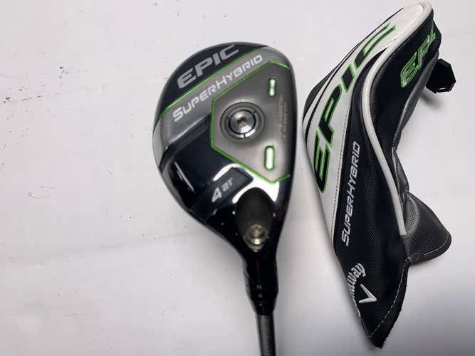Callaway EPIC Super 4 Hybrid 21* AeroTech SteelFiber fc75 F3 Regular RH HC