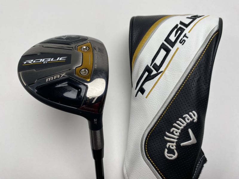 Callaway Rogue ST Max 7 Fairway Wood 21* HZRDUS RDX Smoke 6.0 Black Stiff RH HC