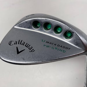 Callaway PM Grind 19 Chrome Sand Wedge SW 56* 13 Bounce KBS Tour V Wedge RH