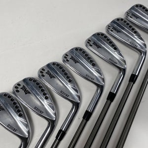 PXG 0311 XF Chrome Iron Set 5-PW+GW AeroTech SteelFiber i80 Regular Graphite RH