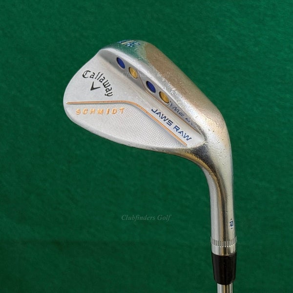 Callaway Jaws Raw Chrome 58-12W 58Lob Wedge DGTI Spinner 115 Steel Stiff