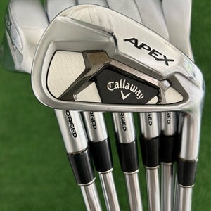 Callaway Apex 21 / Pro Forged Combo Iron Set 4-P / KBS Tour 120 Stiff +1/2