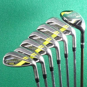 Tour Edge Bazooka 470 5H, 6-PW & SW Iron Set Factory Regular Flex