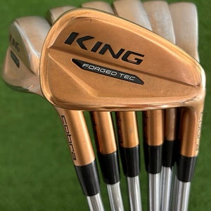 Cobra King Forged Tec Copper Iron Set 4-P / Dynamic Gold 120 Stiff